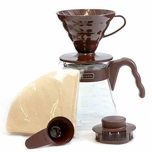 Hario V60 Pour Over Kit Bruin